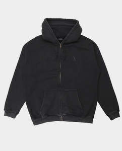 Passport - Solid Workers Zip-Hood - Black