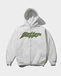 Hoodies: Butter Goods - Amplify Zip-Thru Hoodie - Ash