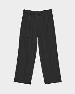Beach Brains - Limit Trouser - Black Pinstripe
