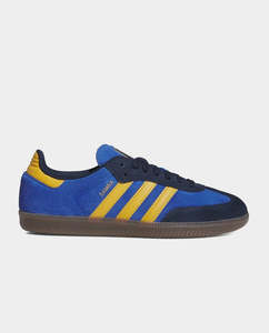Adidas - Samba ADV Shoe - Collegiate Navy/Preloved Yellow/Royal Blue