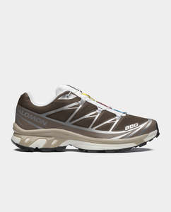 Footwear: Salomon - XT-6 Shoe - Earth Brown/Walnut/Silver
