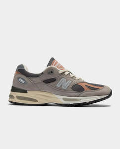 Footwear: New Balance - U991GC2 Shoe - Elephant Skin/Cork/Dark Dull Grey