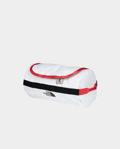 The North Face - Small Base Camp Travel Canister - White/Black/Red