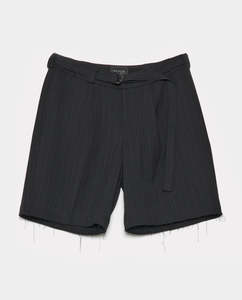 Beach Brains - Cut Short - Black Pinstripe