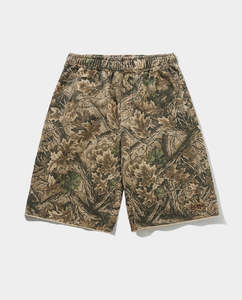 Shorts: Butter Goods - Fleece Shorts - Forest Camo