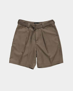 Shorts: Beach Brains - Cut Short - Taupe