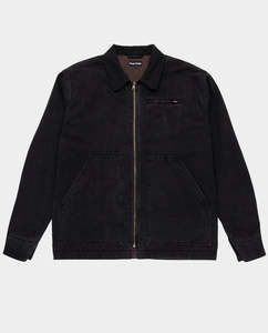 Passport - Solid Denim Packers Jacket - Black