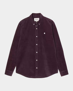 Carhartt WIP - Madison Fine Cord Shirt - Cozy Purple/Wax