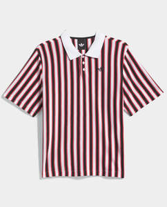 Adidas - Classic Polo Shirt - White/Black/Maroon