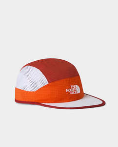 The North Face - Summer Lightrange Run Hat - Iron Clay/Pearl Stone/Lava Red