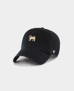 47 Brand - Clean Up Pug Strapback Hat - Black