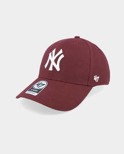 47 Brand - MVP DT New York Yankees Snapback Hat - Maroon