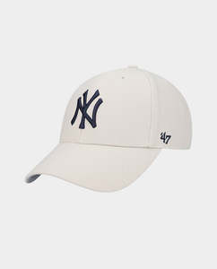 47 Brand - MVP DT New York Yankees Snapback Hat - Bone