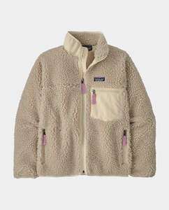 Patagonia - W’s Retro-X Jacket - Natural/Light Violet
