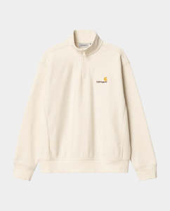 Carhartt WIP - Half Zip American Sweat - Natural