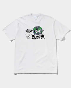 Butter Goods: Butter Goods - Drill T-Shirt - White