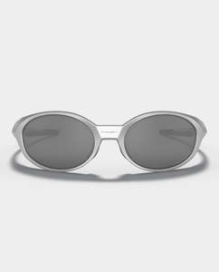 Polarized Sunglasses Eyewear: Oakley - Eyejacket Redux - Silver with Prizm Black Polarised Lens