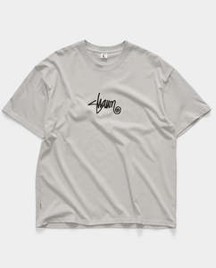 S Double: S/Double - Small Stock T-Shirt - Pigment Rock Grey