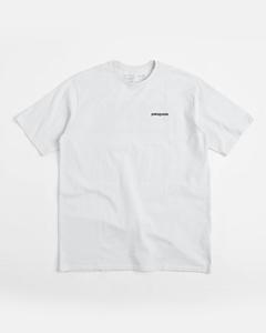 Glitched Not On Sale Bfcm: Patagonia - M's P-6 Logo Responsibili Tee - White