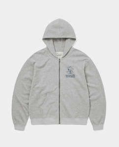 Thisisneverthat - Peanuts Zip Up Hoodie - Heather Grey