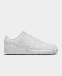 Footwear: Nike Court Vision Low NN Shoe - White
