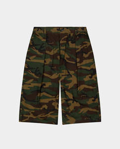 Checks Downtown - Hakama Shorts V2 - Woodland Camo