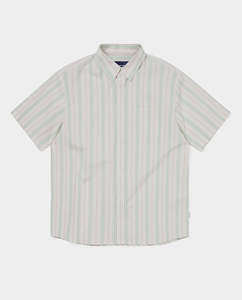Thisisneverthat - Striped SS Shirt - Green