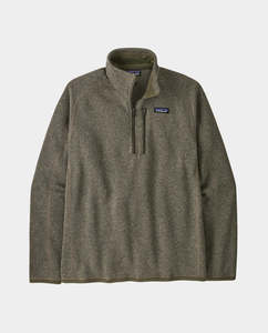 Patagonia - M's Better Sweater 1/4 Zip - River Rock Green