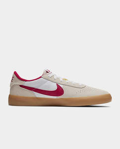 Sale: Nike - Heritage Vulc Shoe - Summit White/Cardinal Red