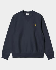 Carhartt WIP - American Script Sweat - Deep Night