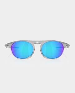 Oakley - Neo Jacket - Satin Chrome with Prizm Sapphire Lens