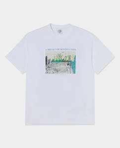 Short Sleeve Tees: Polar - Mindfulness T-Shirt - White