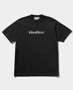 Short Sleeve Tees: Butter Goods - Alloy Logo T-Shirt - Black