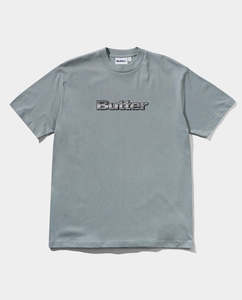 Butter Goods - Alloy Logo T-Shirt - Dull Ocean