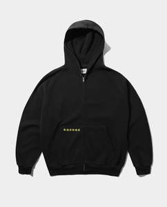 Butter Goods - Stars Waffle Zip-Hoodie - Black