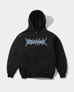 Butter Goods - Nail Logo Zip-Hoodie - Black