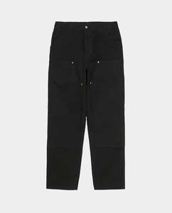 Carhartt WIP - Double Knee Pant - Black Rinsed
