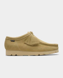 Clarks - Gore-Tex Wallabee Shoe - Maple Suede