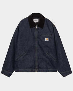 Carhartt WIP - OG Detroit Jacket - Blue/Black Rinsed