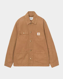 Jackets: Carhartt WIP - Michigan Coat - Hamilton Brown Stone Canvas