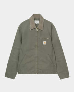 Jackets: Carhartt WIP - Detroit Jacket - Leaf Stone Canvas