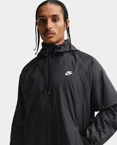 Jackets: Nike - Light Windrunner Jacket - Black