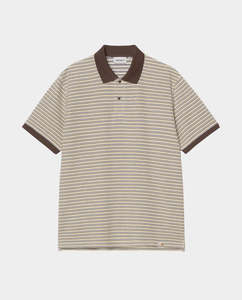 Carhartt WIP - S/S Dion Polo - Dion Stripe/Wax