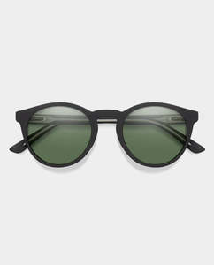 Sale: Smith - Westward Sunglasses - Matte Black with ChromaPop Grey/Green Lens
