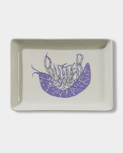Sale: Butter Goods - Slater Ceramic Tray - White