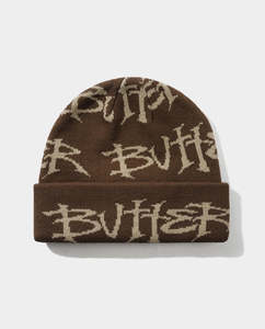 Beanies: Butter Goods - Tide Beanie - Brown