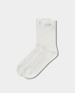 Butter Goods - Mid-Cut Socks - White