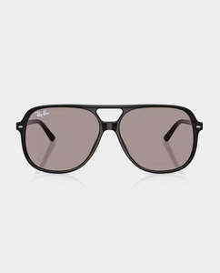 Ray-Ban - Bill Sunglasses - Black with Violet Lens