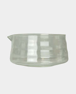 Lifestyle: Thea - Grooved Chawan Glass Bowl