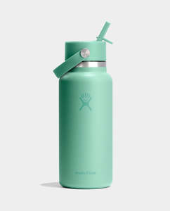 Hydro Flask - 32 Oz Wide Flex Straw Cap - Mermaid Green